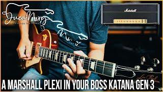 BOSS KATANA GEN 3 | MARSHALL PLEXI GUITAR TONES!!! New Pack