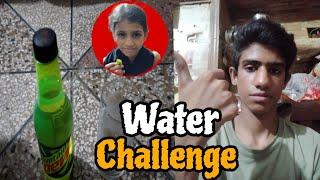 Our First vlog  | water challenge |HUSSNAIN ALI 741 