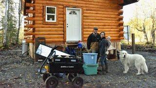 Moving Into Our Log Cabin | We've Worked Hard For This!