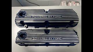 Old Ford Aluminum Valve Cover Restoration