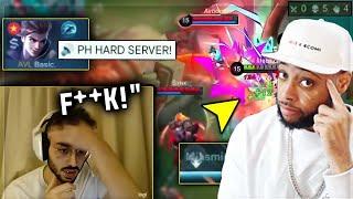 Ask VeLL Reacts MOBAZANE AND BASIC GOT BULLIED IN PH SERVER.. 