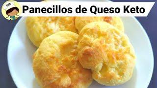 Panecillos de queso keto|Pandebonos keto| Pancitos de queso y Coco keto