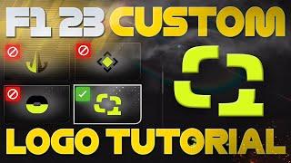 F1 23 | CUSTOM LOGO TUTORIAL!!!