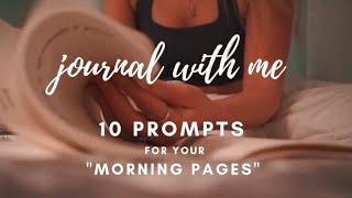 10 JOURNAL PROMPTS: beginners guide to journaling (how to start journaling every day)