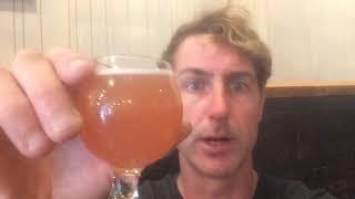 Luppolo Brewing's Tart Wild Ale with Plum. Tasted 6/8/18.