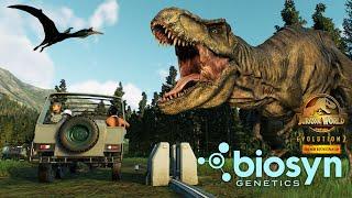 TOUR THE BETTER BIOSYN VALLEY DINOSAUR SANCTUARY | Jurassic World Evolution 2 Dominion DLC