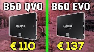 SAMSUNG 860 QVO vs 860 EVO - Comparison