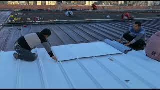 How to use butyl tape on metal roofs?