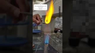 making borax glass #chemistry #shorts