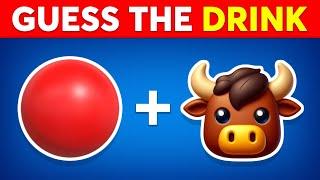 Guess The DRINK By Emoji?  Emoji Quiz | Quiz Dino