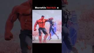 Professor Hulk Vs Red Hulk ️ #shorts
