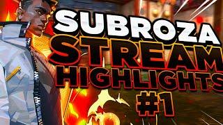 BEST OF TSM SUBROZA - VALORANT STREAM HIGHLIGHTS #1