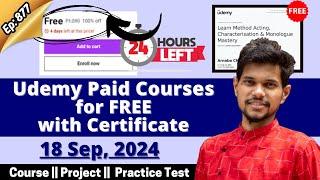 #EP-877 UDEMY Coupon Code 2024 || Udemy FREE Courses || How to Download Udemy Courses for FREE