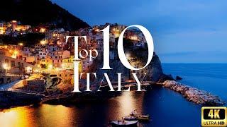 10 Best Places to Visit in Italy 4K | Travel Video