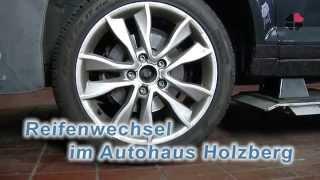 Reifenwechsel im Autohaus Holzberg - Trailer 2014