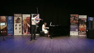 Victor Lim - Second Prize, Age 17 & Below: Mozart Concerto No 4 in D, 1st Movt