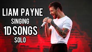 Liam Payne singing One Direction songs as a solo artist