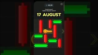 Hamster Kombat Mini Game 17 August