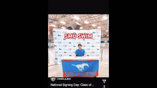 Made Aubrey Jaya Commits to Swim at SMU (2025). Go Mustangs - PONY UP!