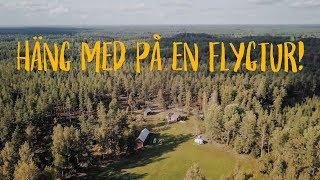 Rundtur över mitt torp med drönaren