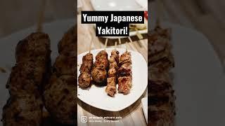 Delicious Japanese Yakitori in Chinatown! #singapore #japanesefood #japan #skewers #grill #shorts