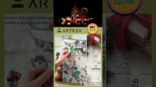 Arteza Advent Calendar Art & Craft Supplies Holiday Gift for Adults