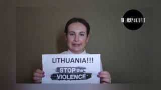 Stop Lithuanian fascism! Остановите литовский фашизм!