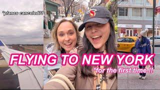 FLYING TO NEW YORK CITY FOR THE FIRST TIME !! | Victoria Cabral