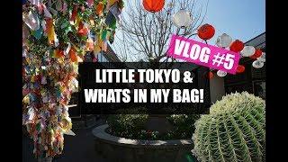 Little Tokyo & What's in my makeup bag?  LAZYPANDAH