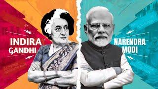 Dictators of India? Comparing Indira Gandhi and Narendra Modi | #congress #bjp #modi