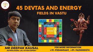 45 DEVTA AND ENERGY FIELD  IN VASTU PURSHA MANDAL 1 BY DEEPAK KAUSAL