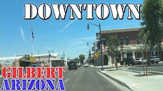 Gilbert - Arizona - 4K Downtown Drive