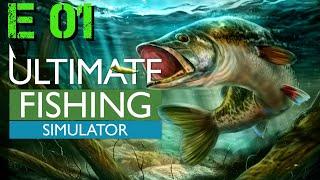 Ultimate Fishing Simulator  [E-01] Wir versuchen uns als Angler ! Gameplay, Deutsch