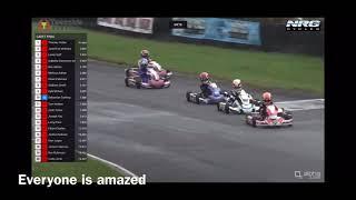 Teesside Karting Thomas Potter 13th to 13 seconds.