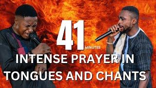 41 MINUTE INTENSE TONGUES AND CHANTS OF FIRE || PRAYER WATCH TV