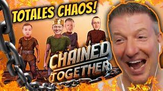 KNOSSI und SCHRADIN BRECHEN TRYMACS | CHAOSTRUPP in CHAINED TOGETHER mit @Knossi @Trymacs @zarbex