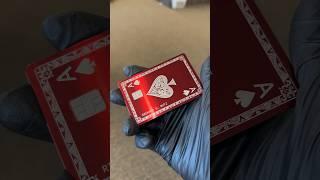 Upgrade your whole wallet  #ace #red #metal #card #upgrade #luxury #business