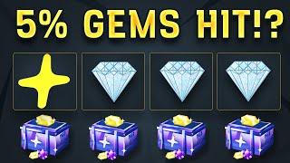 HITTING GOLD ON 5% GEMS CASE ON RAINGG!