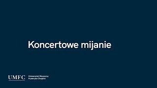 Koncertowe mijanie