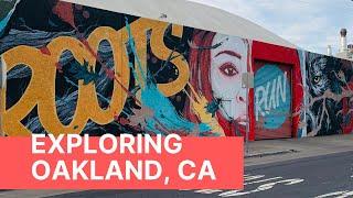 WELCOME to OAKLAND - TOUR of SAN FRANCISCO EAST BAY #travelvlog