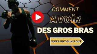 La solution pour avoir des gros bras au QG Fitness !!!!