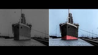 Titanic in Colour Channel 4 Colorization Demo Reel 08 12 2024