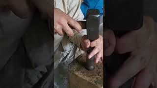 The making of hammered coins  #metaldetecting #shorts