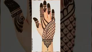 Easy simple Mehndi Design #mehndi #hennatattoo #henna #sorts #trending