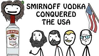 How did SMIRNOFF VODKA conquer the USA?