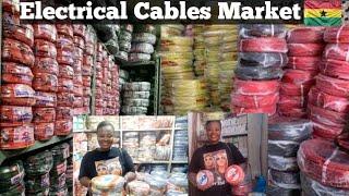 Current Prices Of Electrical Cables In Africa Ghana Opra Squa Market #cables #electricalcable #cable