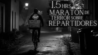 MARATÓN 12 HISTORIAS de TERROR de REPARTIDORES de COMIDA (Recopilación Vol. 7-9)