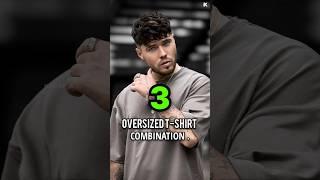 3 Oversized T-Shirt Combination ️ || #shorts #viral