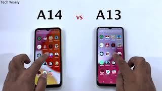 SAMSUNG A14 vs A13 - SPEED TEST