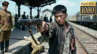 The man's marksmanship is superb, killing the Japanese colonel with one strike！